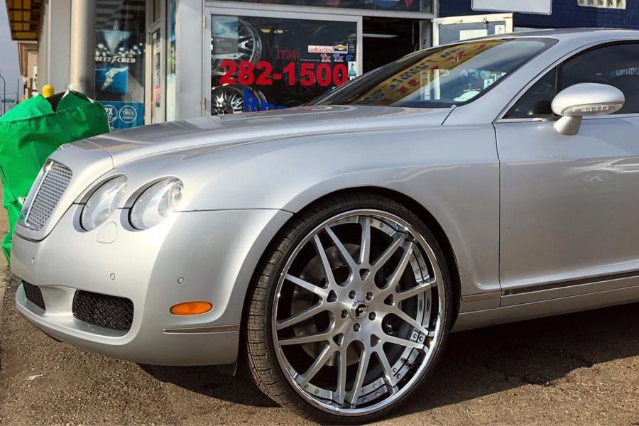 Детали экстерьера Bentley Continental GT on Forgiato Wheels (Maglia) 2019 года  (фото 2 из 3)